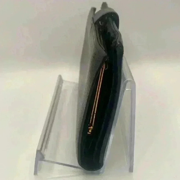 CHANEL CC Kisslock Caviar Bifold Snap Long Wallet Black Authentic - Picture 5 of 16